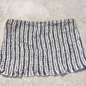 Garage striped tube top